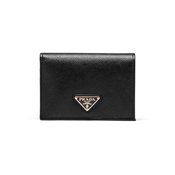 PRADA サフィアーノトライアングルロゴ二つ折り財布 160316869 [P]