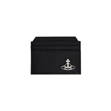 VIVIENNE WESTWOOD サフィアーノレザー スリム カードホルダー 158342883 [P]