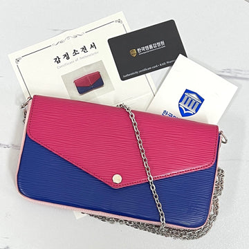 Louis Vuitton Epi Pochette Felicie Crossbody Bag 160321896 [P]