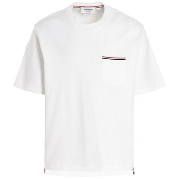 Thom Browne Milano Cotton Oversized Pocket T-Shirt 156928595 [P]