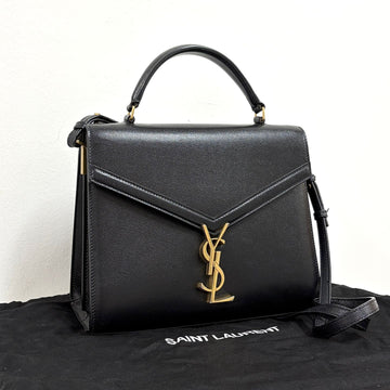 SAINT LAURENT カサンドラ トップハンドル トートバッグ & ショルダーバッグ ブラック (578000) 160323537 [P]