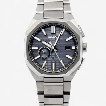 SEIKO アストロン 41 GPS ソーラー チタン ブルー ハードコーティング SSJ013J1 メンズウォッチ 2026年保証書付き ボックス 160325238 [P]