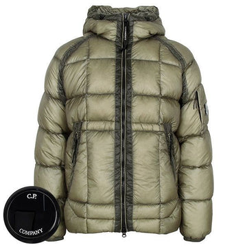 CP Company 25FW Fallen Rock Grey DD Shell Hooded Duck Down Jacket 19CMOW702A 110416A 356 149695695 [P]