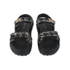 Dior Act Tweed Strap Sandals Size 38 37734-5 160327640 [P]