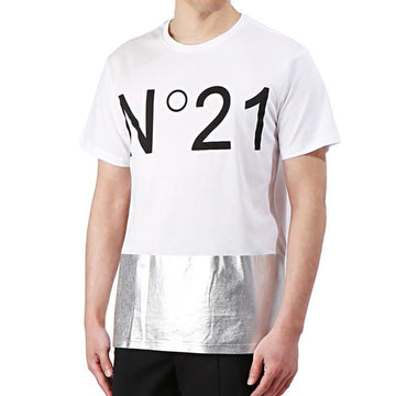 NO. 21 ロゴシルバーコーティングTシャツ 160328342 [P]