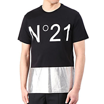 No. 21 Logo Silver Coating T-Shirt 160328338 [P]
