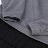NO. 21 Damen Sweatshirt mit Spitze in Grau 160328362 [P]