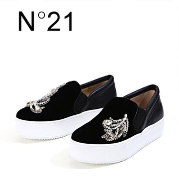 No. 21 VELLU NERO Jewel Decorative Slip-On 160328536 [P]