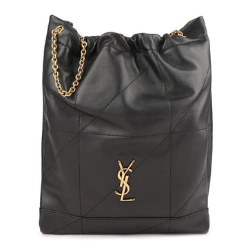 Saint Laurent Quilted Drawstring Chain Shoulder Bag 145899574 [P]