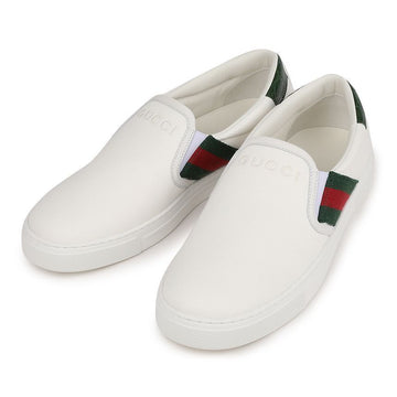 Gucci Ace Slip-On Sneakers White Canvas 145899729 [P]