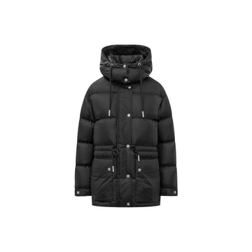 MONCLER SESIE Logo Patch Daunenjacke Schwarz 1A001 15 597YF 999 160329310 [P]