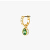 SWAROVSKI Ohrringe Chroma Stilla Hoop Drop Damenohringe 111093498 [P]
