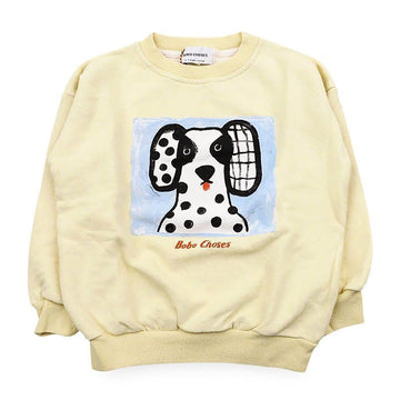 BOBO CHOSES Kidz Dog Sweatshirt (Gelb) B126AC041 721 153461604 [P]
