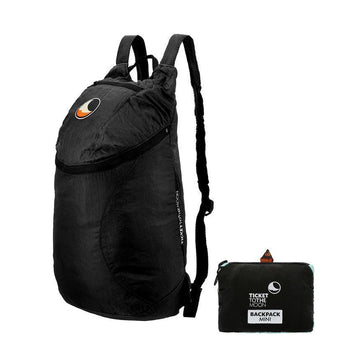 TICKET TO THE MOON Mini Backpack 15L Black 146860174 [P]