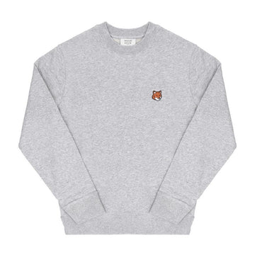 MAISON KITSUNE Fox Head Patch Crewneck Sweater 160301181 [P]