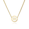 MIU MIU Logo Emaille Halskette 160301273 [P]