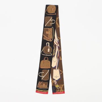 LOUIS VUITTON Tribute to Bando Schal Braun 160155027 [P]