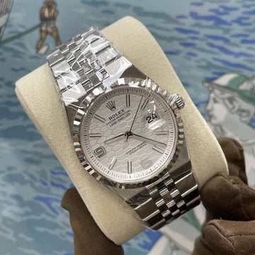 Rolex Oyster Perpetual Explorer 36mm Intense White Jubilee 127234 160331056 [P]