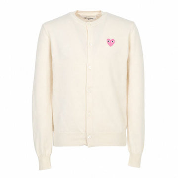 Comme Des Garcons Pink Wappen Cardigan N098 051 4 (Unisex) 160331538 [P]