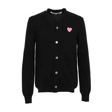Comme Des Garcons Pink Wappen Cardigan AX N099 051 1 (Unisex) 160331616 [P]