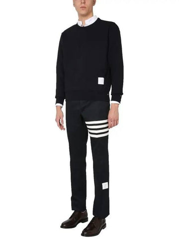 Thom Browne 4-Bar Stripe RWB Tab Unconstructed Chino Pants 133044811 [P]