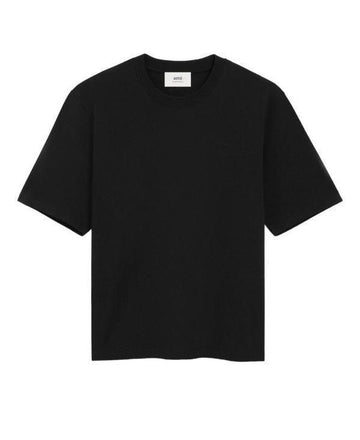 AMI Cotton Embossed T-Shirt 156729691 [P]