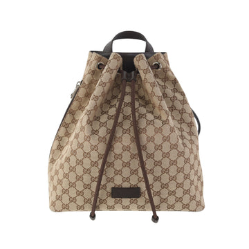 GUCCI 449175 GG Canvas Drawstring Jacquard Rucksack 37738 160332416 [P]