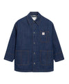 AMI Baumwolle Paris Heritage Label Worker Jacke 156729606 [P]