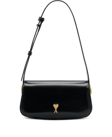 AMI Leather Paris Shoulder Bag 156729574 [P]