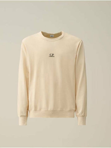 CP COMPANY ライトフリースロゴスウェットシャツ16CMSS162A002246G402 133022122 [P]