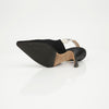 DIOR Technisches Gewebe Slingback Pumps Schwarz 159886893 [P]