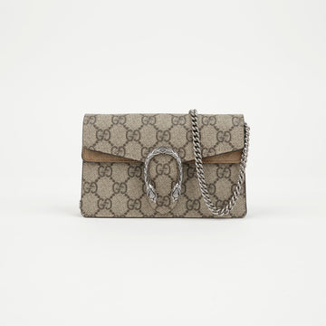 Gucci Dionysus GG Supreme Super Mini Chain Bag Sand 159887280 [P]