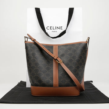 CELINE トリオペ ミディアム バケツバッグ 160161356 [P]
