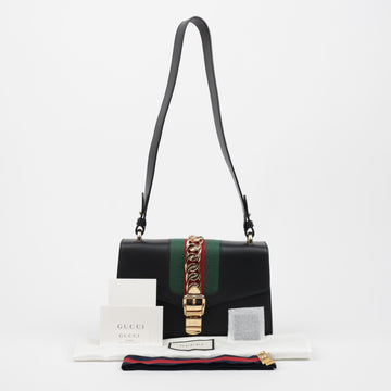 Gucci Small Tote Shoulder Bag Black 159884730 [P]