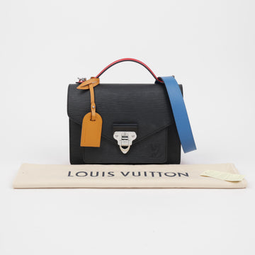 LOUIS VUITTON Noir Épi Leder Neo Montsouris Top-Handle-Bag 159886830 [P]