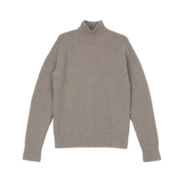 Bottega Veneta Ribbed Turtleneck Pullover Gray 680133 160108762 [P]