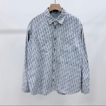 DIOR Oblique Kastri Denim Overshirt Jacke 45 160339502 [P]