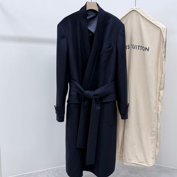 LOUIS VUITTON Belted Coat mit Nigo-Logo 160339977 [P]