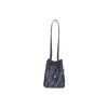 Fendi Mini FF Jacquard Bucket Bag Dark Blue 160299044 [P]