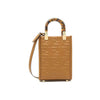 Fendi Mini Cross & Tote Bag Caramel 160299039 [P]