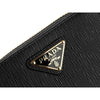 Prada VITELLO MOVE Coin Purse Black 132889375 [P]