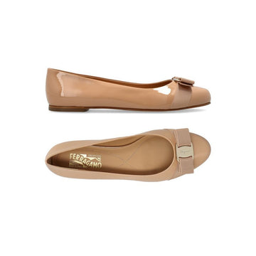Salvatore Ferragamo VARINA NEW Flat Shoes Amaretti 0782038 160299109 [P]
