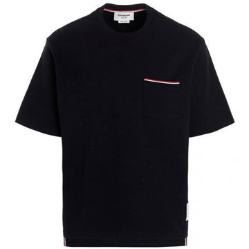 Thom Browne Cotton Oversized Pocket T-Shirt 156928569 [P]