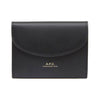 APC Geneva Gold Logo Card Holder Black 160299290 [P]