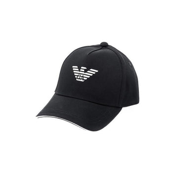 ARMANI ロゴプリントキャップ ブラック 627920 CC990 00020 160288702 [P]