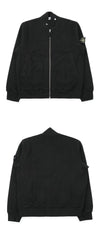 STONE ISLAND Männer Wappen Patch Komfort Fit Zip Track Jacke 155789551 [P]