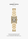 Armani Women's Square Metal Watch 160309991 [P]