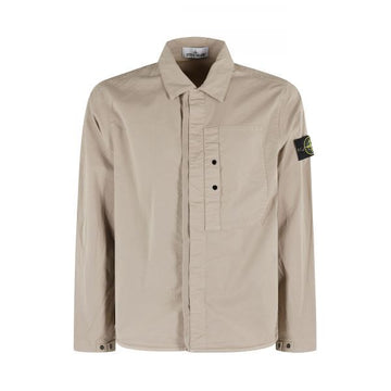 Stone Island Supima® Cotton Twill Stretch-TC Overshirt 136539276 [P]
