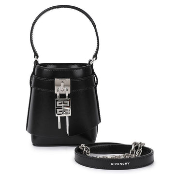 Givenchy Sharklock Box Leather Micro Bucket Bag 76212528 [P]