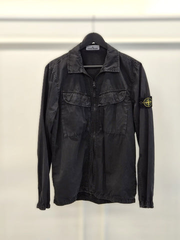 Stone Island Old Effect Overshirt Grey Condition A 160348921 [P]